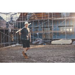 Apache Vancouver Short Sleeve T-Shirt Charcoal Grey 2X Large 48" Chest