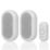 Byron DBY-23564BS Battery-Powered Wireless Door Chime Pack White