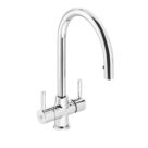 Abode Zest AT2164 Pull-Out Mono Mixer Kitchen Tap Chrome