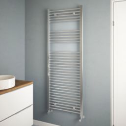 Flomasta 1600mm x 600mm 1889BTU Chrome Flat  Towel Radiator