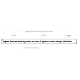 JG Speedfit 22BPEX-55130 Push-Fit PE-X Barrier Pipe 22mm x 2m