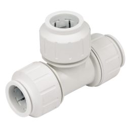 JG Speedfit  Plastic Push-Fit Equal Tee 28mm