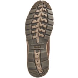 Apache Flyweight Size 8  Brown Water-Resistant  Safety Dealer Boots