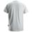 Snickers 2590 Logo Short Sleeve T-Shirt Grey Melange Medium 39" Chest
