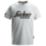 Snickers 2590 Logo Short Sleeve T-Shirt Grey Melange Medium 39" Chest