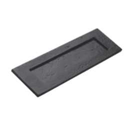 Hardware Solutions Antique Letter Plate Black 250mm x 70mm