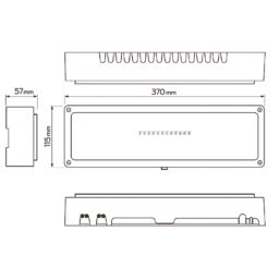 JG Underfloor JGWC4  Underfloor Heating Wiring Centre 8 Zones 240V