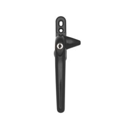 Mila RM Cockspur Left-Handed Window Handle Black