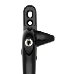 Mila RM Cockspur Left-Handed Window Handle Black