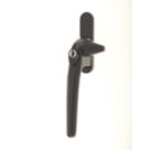 Mila RM Cockspur Left-Handed Window Handle Black