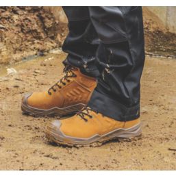 DEWALT Mentor Size 12  Honey Waterproof Steel Toe Cap Safety Boots