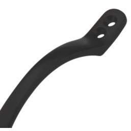 Smith & Locke Sash Window Handles Matt Black 132mm x 14mm 5 Pack
