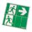 Robus Eblana Indoor & Outdoor Maintained or Non-Maintained Emergency Rectangular LED Bulkhead White 4.3W 240lm