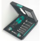 Wera 845/8 Interchangeable Countersink 1-Flute Bit Set 8 Pieces