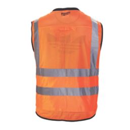 Milwaukee Premium Hi-Vis Vest Orange 2X Large / 3X Large 46" Chest
