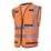 Milwaukee Premium Hi-Vis Vest Orange 2X Large / 3X Large 46" Chest