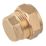 Midbrass  Brass Compression Stop End 3/4" 2 Pack