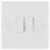 British General 800 Series 10AX 2-Gang 2-Way Light Switch  White