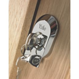 Yale  1 Star BS Night Latch Polished Chrome 40mm Backset