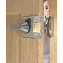 Yale  1 Star BS Night Latch Polished Chrome 40mm Backset