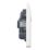 MK Logic Plus 13A 2-Gang DP Switched Socket + 2A 10.5W 2-Outlet Type A USB Charger White