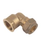 Flomasta Compression Adapting Tee 15mm x 15mm x 1/2 - Screwfix