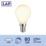 LAP  E14 Mini Globe LED Light Bulb Milky 470lm 2.9W 4 Pack
