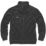 Scruffs Delta Sweatshirt Black Large 44" Chest