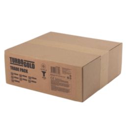 TurboGold  PZ Double-Countersunk Wood Screws 1000 Pieces