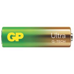 GP Batteries Ultra AA 1.5V Alkaline Batteries 4 Pack