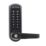Codelocks  Push-Button Lock & Mortice Latch with Code-Free Mode 86mm Matt Black