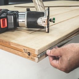 Trend C209X1/4TC 1/4" Straight Bearing-Guided Intumescent Strip Cutter 24mm x 10mm