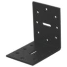 Magnodur Angle Brackets Black 80mm x 80mm x 60mm 10 Pack