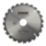 Erbauer  Wood TCT Saw Blade 180mm x 30mm 24T