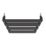 Flomasta Flat Bar 1600mm x 600mm 2917BTU Black Vertical Designer Radiator