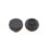 ETAL Danva 15mm x 1/2" Satin Black Straight & L/S Modern Thermostatic Radiator Valve & Lockshield