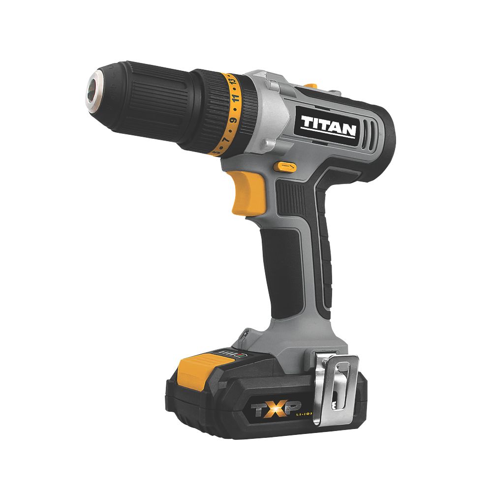 Titan 18V 2 x 2.0Ah Li Ion TXP Cordless Combi Drill Screwfix