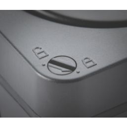 Knightsbridge  IP66 20AX 1-Gang 1-Way Weatherproof Outdoor Retractive Switch