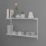 RB UK  2-Tier Metal Bookshelf Kit 810mm x 200mm x 500mm