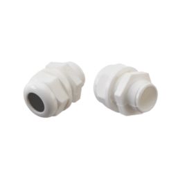 Vimark Nylon Male Comp Glands 20mm White 2 Pack