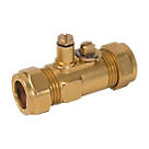 Gas Isolating Valve & Test Point 15mm x 15mm