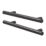 Essentials Annatto T Bar Handles Matt Black 188mm 2 Pieces