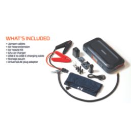Nebo Assist 5.0Ah Li-Ion Jump Starter + Type A & C USB Charger