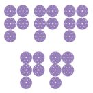 Trend  AB/150/M25 60, 120, 180 & 240 Grit 14-Hole Punched Multi-Material Random Orbital Sanding Discs 150mm 25 Pack