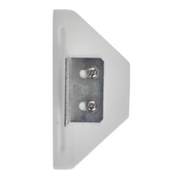 Saxby Allure LED Plaster Wall Light White 1.6W 64lm