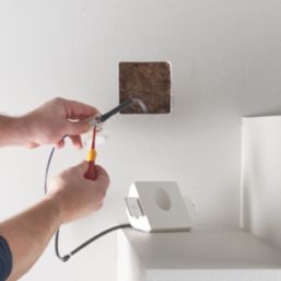 Saxby Allure LED Plaster Wall Light White 1.6W 64lm