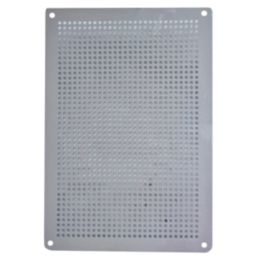 Broadfix Preventavent Aluminium Silver Rodent & Crawling Insect Medium Air Brick Cover