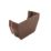 FloPlast  Square Internal Stop End Brown 112mm