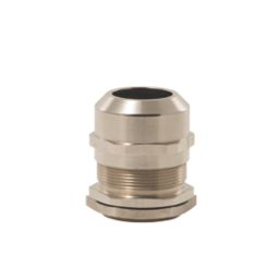 British General Nickel-Plated Brass Cable Gland Kit with MEM Adaptor 40mm Nickel