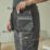 Site Kilani Womens Stretch Trousers Black / Grey Size 14 28" L